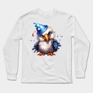 4th of July Baby Bald Eagle #11 Long Sleeve T-Shirt